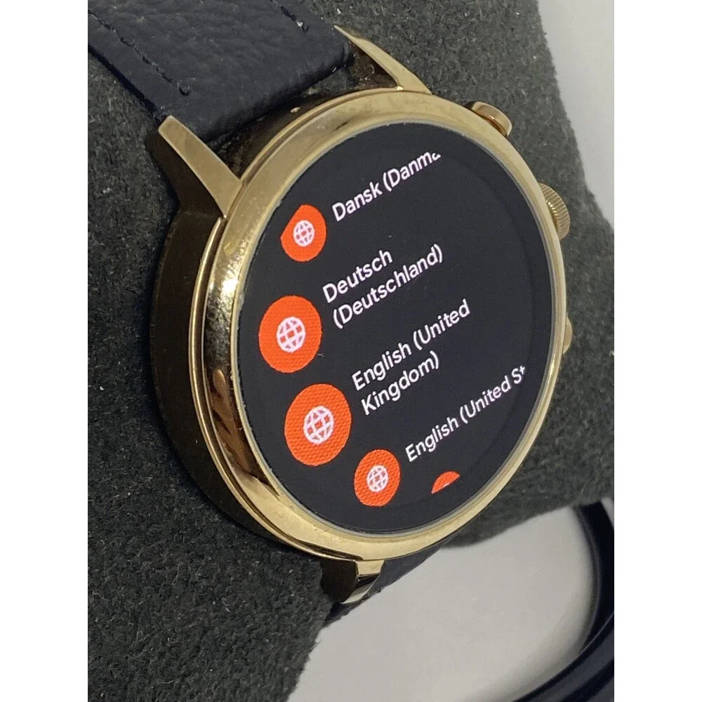 Fossil Gen 4 Authentic Digital Dial Smart Watch Custom Band FTW6020 AB619